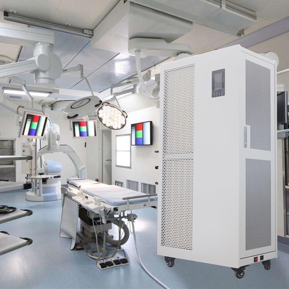 Medical 1200 CADR  Air purifier hospital with wheels YKX-1200